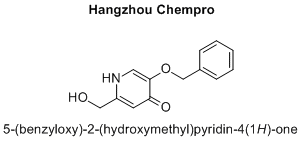 5-(benzyloxy)-2-(hydroxymethyl)pyridin-4(1H)-one