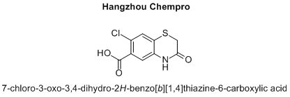 7-chloro-3-oxo-3,4-dihydro-2H-benzo[b][1,4]thiazine-6-carboxylic acid