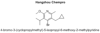 4-bromo-3-(cyclopropylmethyl)-5-isopropyl-6-methoxy-2-methylpyridine