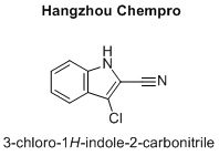 3-chloro-1H-indole-2-carbonitrile