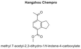 methyl 7-acetyl-2,3-dihydro-1H-indene-4-carboxylate