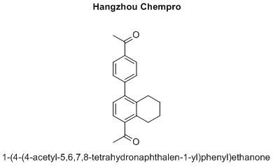 1-(4-(4-acetyl-5,6,7,8-tetrahydronaphthalen-1-yl)phenyl)ethanone