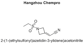 2-(1-(ethylsulfonyl)azetidin-3-ylidene)acetonitrile