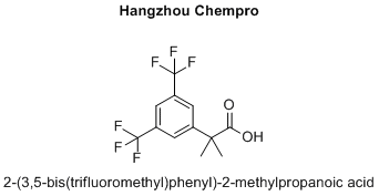2-(3,5-bis(trifluoromethyl)phenyl)-2-methylpropanoic acid