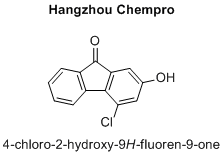 4-chloro-2-hydroxy-9H-fluoren-9-one