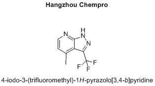 4-iodo-3-(trifluoromethyl)-1H-pyrazolo[3,4-b]pyridine