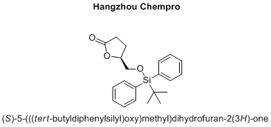 (S)-5-(((tert-butyldiphenylsilyl)oxy)methyl)dihydrofuran-2(3H)-one