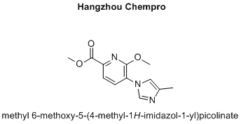 methyl 6-methoxy-5-(4-methyl-1H-imidazol-1-yl)picolinate