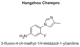 3-fluoro-4-(4-methyl-1H-imidazol-1-yl)aniline