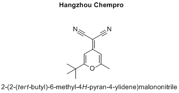 2-(2-(tert-butyl)-6-methyl-4H-pyran-4-ylidene)malononitrile