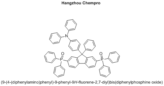 (9-(4-(diphenylamino)phenyl)-9-phenyl-9H-fluorene-2,7-diyl)bis(diphenylphosphine oxide)