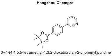 3-(4-(4,4,5,5-tetramethyl-1,3,2-dioxaborolan-2-yl)phenyl)pyridine