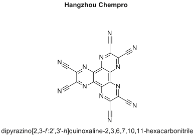 dipyrazino[2,3-f:2',3'-h]quinoxaline-2,3,6,7,10,11-hexacarbonitrile