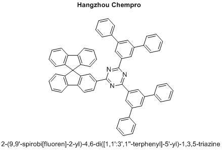 2-(9,9'-spirobi[fluoren]-2-yl)-4,6-di([1,1':3',1''-terphenyl]-5'-yl)-1,3,5-triazine