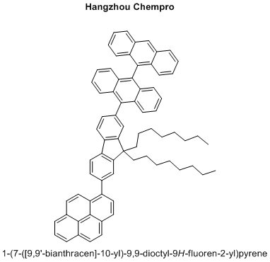 1-(7-([9,9'-bianthracen]-10-yl)-9,9-dioctyl-9H-fluoren-2-yl)pyrene