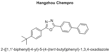 2-([1,1'-biphenyl]-4-yl)-5-(4-(tert-butyl)phenyl)-1,3,4-oxadiazole