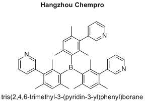 tris(2,4,6-trimethyl-3-(pyridin-3-yl)phenyl)borane