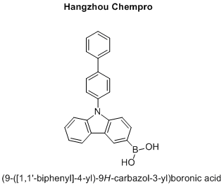 (9-([1,1'-biphenyl]-4-yl)-9H-carbazol-3-yl)boronic acid