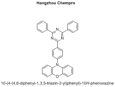 10-(4-(4,6-diphenyl-1,3,5-triazin-2-yl)phenyl)-10H-phenoxazine