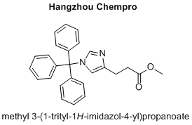 methyl 3-(1-trityl-1H-imidazol-4-yl)propanoate