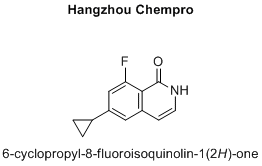 6-cyclopropyl-8-fluoroisoquinolin-1(2H)-one
