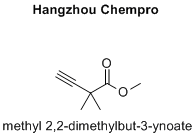 methyl 2,2-dimethylbut-3-ynoate