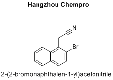 2-(2-bromonaphthalen-1-yl)acetonitrile