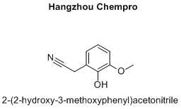 2-(2-hydroxy-3-methoxyphenyl)acetonitrile