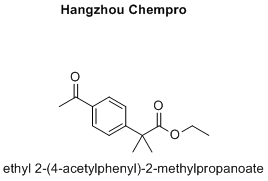 ethyl 2-(4-acetylphenyl)-2-methylpropanoate