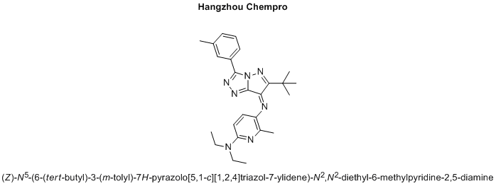 (Z)-N5-(6-(tert-butyl)-3-(m-tolyl)-7H-pyrazolo[5,1-c][1,2,4]triazol-7-ylidene)-N2,N2-diethyl-6-methylpyridine-2,5-diamine