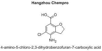 4-amino-5-chloro-2,3-dihydrobenzofuran-7-carboxylic acid