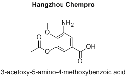 3-acetoxy-5-amino-4-methoxybenzoic acid