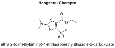 ethyl 2-(dimethylamino)-4-(trifluoromethyl)thiazole-5-carboxylate