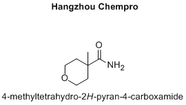 4-methyltetrahydro-2H-pyran-4-carboxamide
