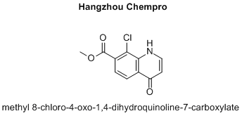 methyl 8-chloro-4-oxo-1,4-dihydroquinoline-7-carboxylate