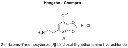 2-(4-bromo-7-methoxybenzo[d][1,3]dioxol-5-yl)ethanamine hydrochloride