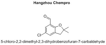5-chloro-2,2-dimethyl-2,3-dihydrobenzofuran-7-carbaldehyde