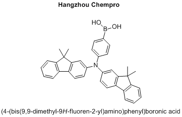(4-(bis(9,9-dimethyl-9H-fluoren-2-yl)amino)phenyl)boronic acid