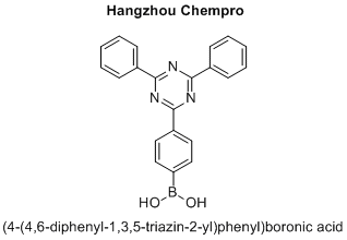 (4-(4,6-diphenyl-1,3,5-triazin-2-yl)phenyl)boronic acid