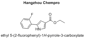 ethyl 5-(2-fluorophenyl)-1H-pyrrole-3-carboxylate