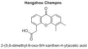 2-(5,6-dimethyl-9-oxo-9H-xanthen-4-yl)acetic acid