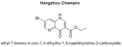 ethyl 7-bromo-4-oxo-1,4-dihydro-1,5-naphthyridine-3-carboxylate