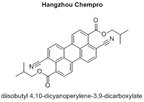 diisobutyl 4,10-dicyanoperylene-3,9-dicarboxylate