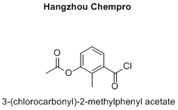 3-(chlorocarbonyl)-2-methylphenyl acetate