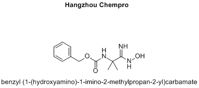 benzyl (1-(hydroxyamino)-1-imino-2-methylpropan-2-yl)carbamate