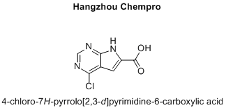 4-chloro-7H-pyrrolo[2,3-d]pyrimidine-6-carboxylic acid