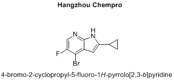 4-bromo-2-cyclopropyl-5-fluoro-1H-pyrrolo[2,3-b]pyridine