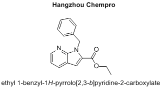 ethyl 1-benzyl-1H-pyrrolo[2,3-b]pyridine-2-carboxylate