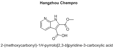 2-(methoxycarbonyl)-1H-pyrrolo[2,3-b]pyridine-3-carboxylic acid