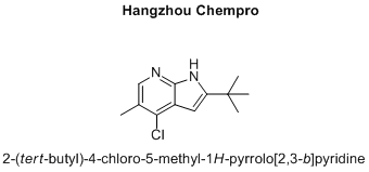 2-(tert-butyl)-4-chloro-5-methyl-1H-pyrrolo[2,3-b]pyridine